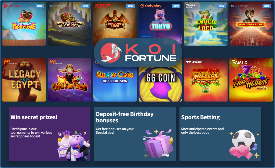Koi Fortune サイト Koi Fortune サイト